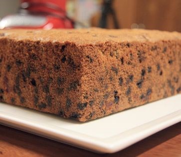 Light fruit cake