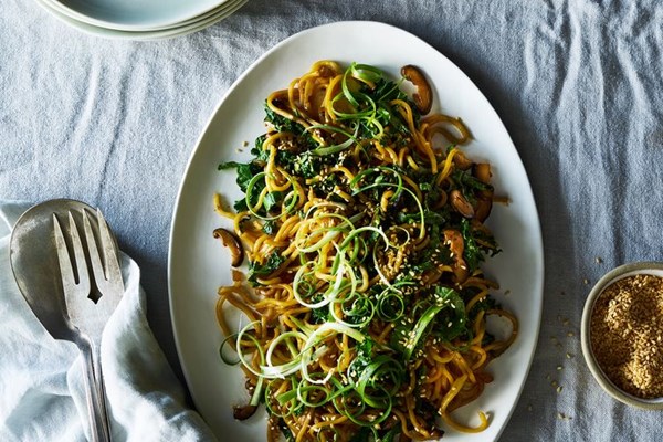 Light yakisoba noodles