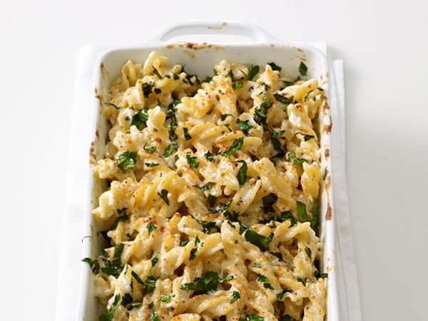 Lightened-up mac and cheese