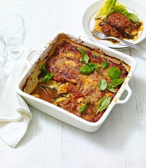 Lighter aubergine Parmigiana