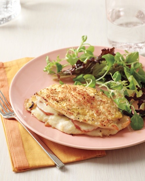 Lighter chicken cordon bleu