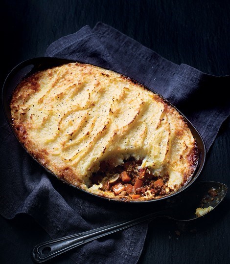 Lighter shepherd's pie