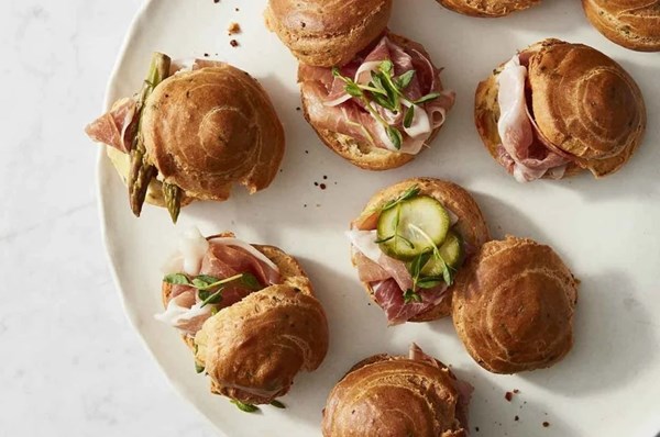 Lighter than air Parmesan puffs (Gougères)