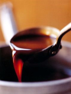 Lightly thickened veal jus