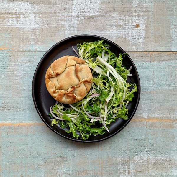 Ligurian greens pie (Scarpazza)