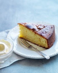 Ligurian olive oil cake