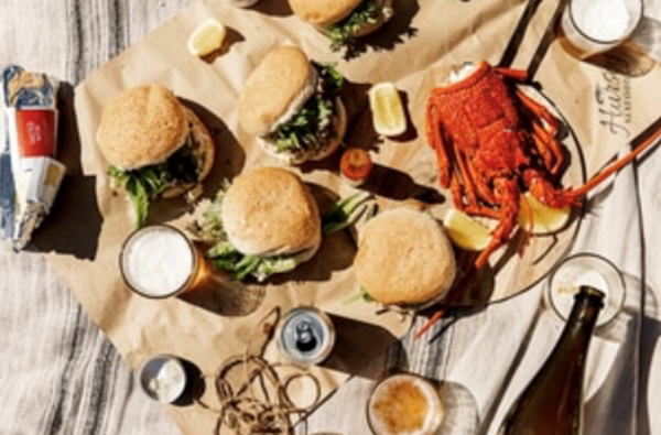 Lilly Trewartha's crayfish rolls
