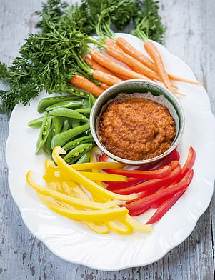 Lil's roast vegetable dip