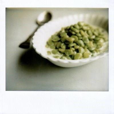 Lima beans in cream