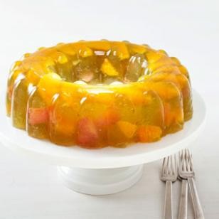 Lime & orange jello