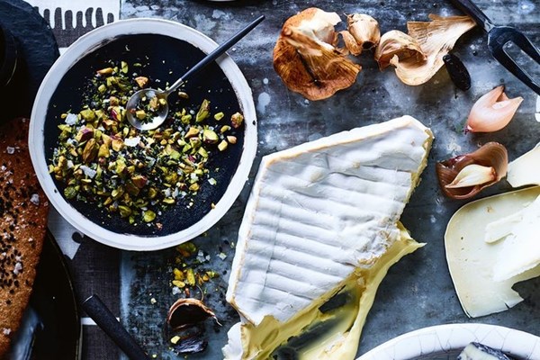 Lime & pistachio dukkah