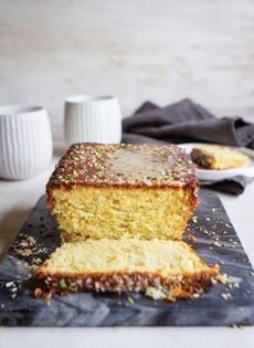 Lime and coconut cake
