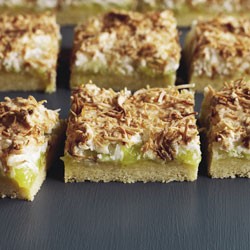 Lime and coconut Louise cake