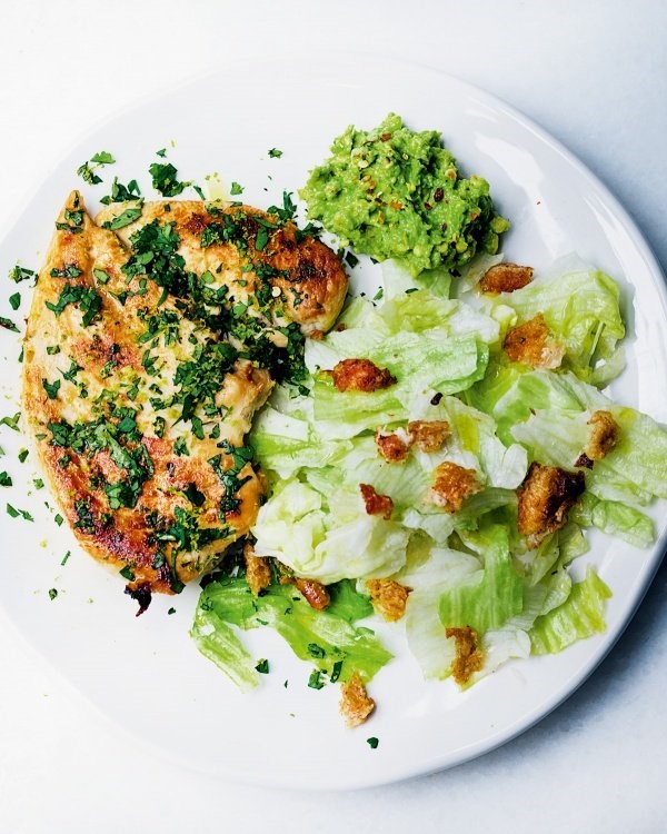 Lime and coriander chicken