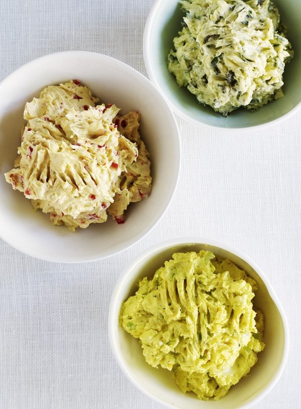 Lime and red chilli butter