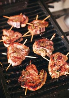 Lime and thyme lamb chops