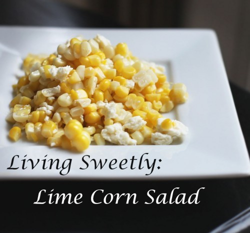 Lime corn salad