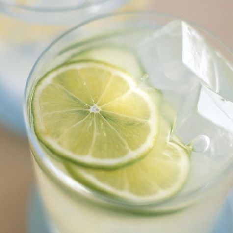 Lime-cucumber cooler