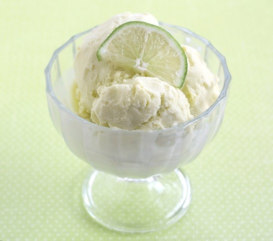 Lime ice cream
