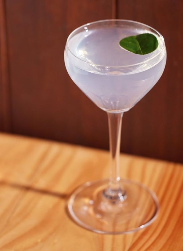 Lime leaf & coconut gimlet