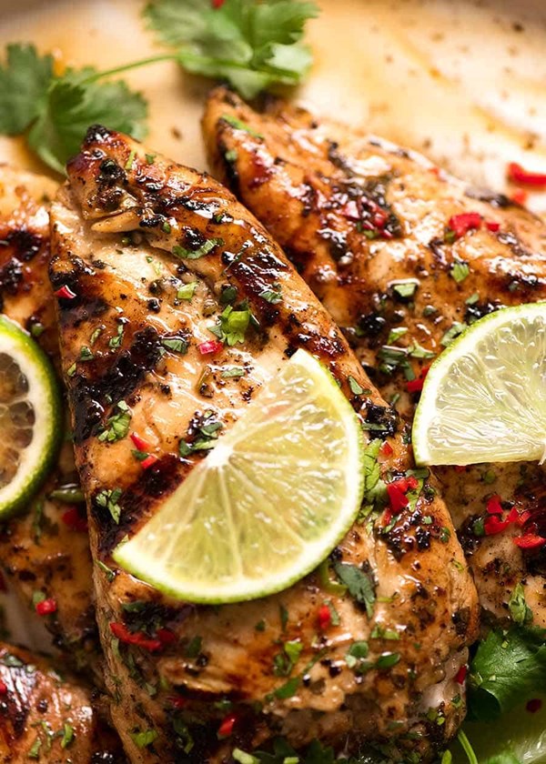 Lime marinated grilled chicken 