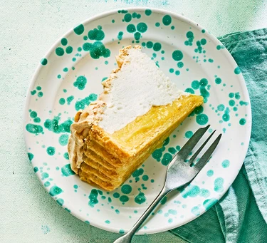 Lime meringue pie