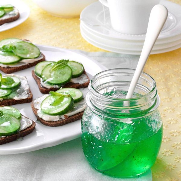 Lime mint jelly