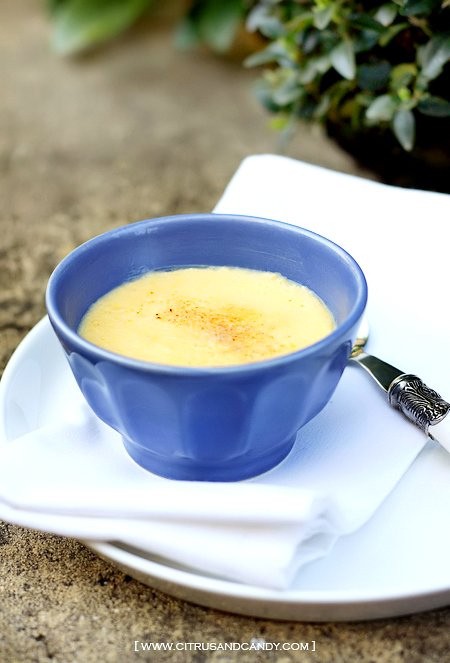 Lime pot de crèmes
