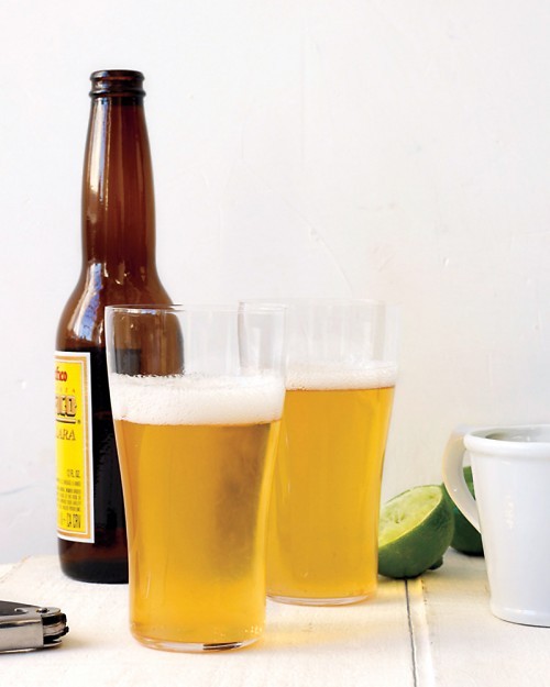 Lime shandies