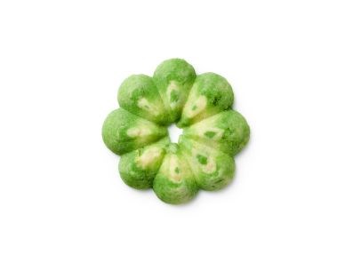 Lime spritz cookies