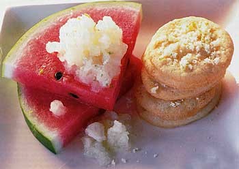 Lime sugar cookies