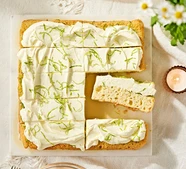 Lime tres leches cake