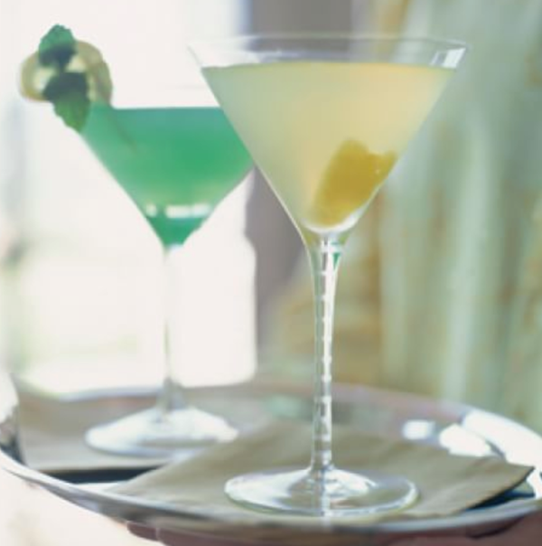 Limoncello martinis