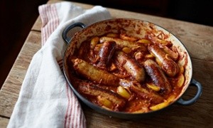 Lincolnshire sausage and potato curry