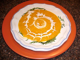 Linda’s butternut squash soup with ginger and sweet potato 