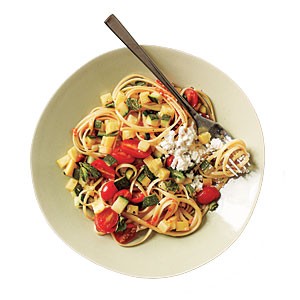 Linguine with 5-minute lemony ricotta