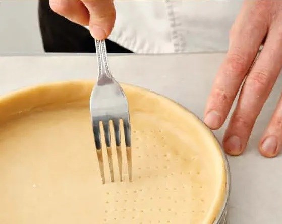 Lining & blind baking