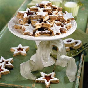 Linzer cookies