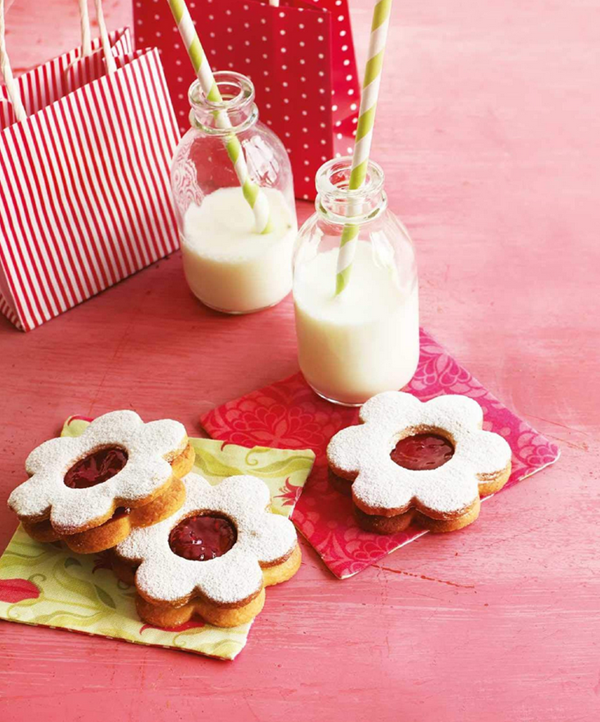 Linzer cookies