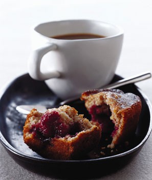 Linzer muffins