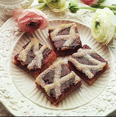 Linzertorte bars