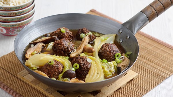 Lion Head meatballs