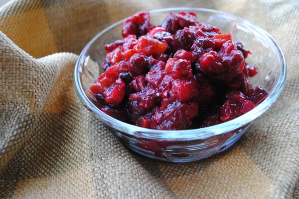 Lior’s spiced cranberry chutney with apricots and pecans