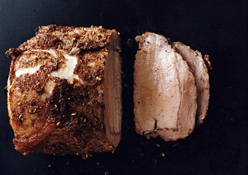 Lisu spice-rubbed roast pork