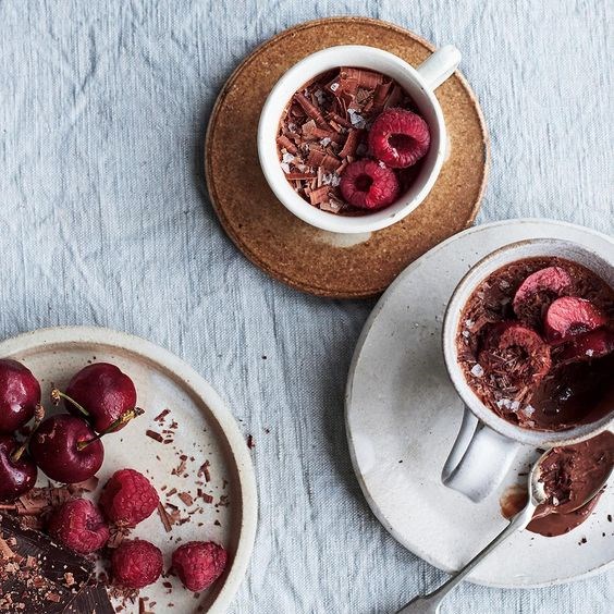 Little chocolate pots