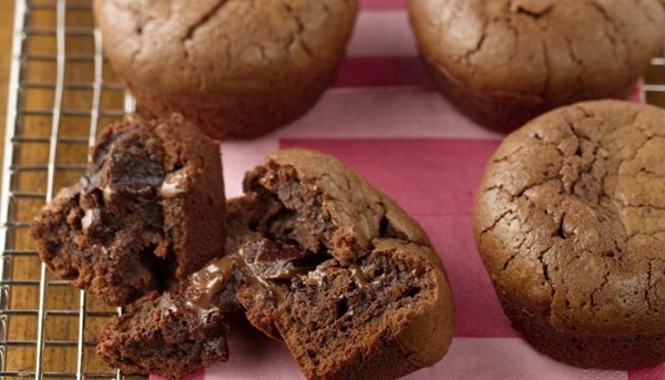 Little French fudge cakes
