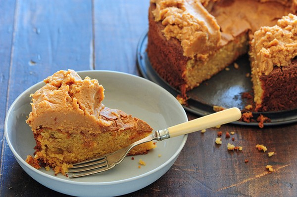 Little F’s steamed caramel cake