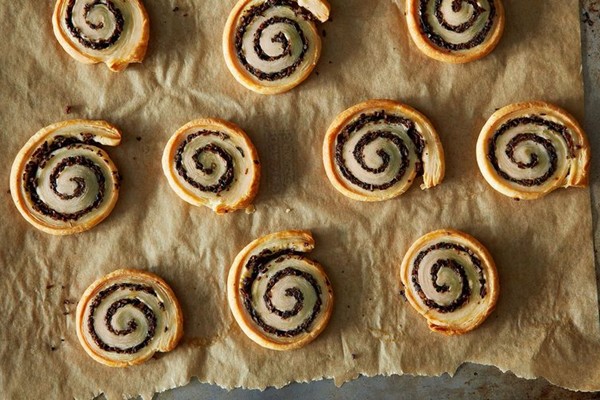 Little mushroom pinwheels