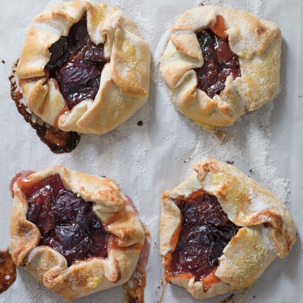 Little plum galettes