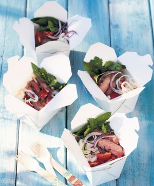 Little Thai beef and noodle salads to go
